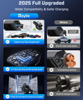 2025 Full Upgraded image showing Ccs to Tesla Charging Adapter compatibility for Cybertruck, highlighting safety features and certifications.