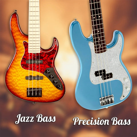 Precision Bass Pickguard For Electric Guitar Silver Sparkle Upgrade Replacement Easy Install, Durable Polycarbonate Shield, Adds Killer Stage Style, Protection, And Quick Customization For Your Gear on blue bass