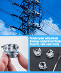 Bulk 50 Pack Three Quarter Inch Cable Connectors Clamp Type Conduit Clamp For Electrical Wires Heavy Duty Zinc Alloy Corrosion Resistan