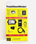 Big Rig Cargo Door Alert And Roll Up Opener Security Monitor With Straight Plug 12 Volt Power And Dual Usb Charging Ports package with instructions and components