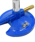 Premium Bunsen Burner For LPG And Butane Gas With Flame Stabilizer And Needle Valve Flow Control, Die Cast Base