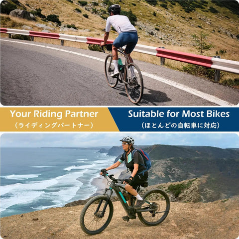 Cyclists riding with Adjustable Bike Stem for 31.8Mm Handlebar and 28.6Mm Steerer Extender, suitable for mountain and road biking