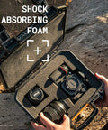 Open Vault V100 Tough As Nails Multi Purpose Hard Case With Foam For Camera Drone Gear Electronics And More Weather Resistant