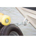 Goldenrod 6212 7/32 Inch By 50 Inch Winch Cable With Hook, 7x19 Galvanized Aircraft Cable, Marine Grade Flexible Heavy Duty For Boat Trailer Winches, 7,500 Lb Tensile Strength attached to boat trailer winch