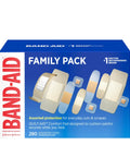 Go To Adhesive Bandages Variety Pack For Minor Cuts Scrapes And Burns, 5 sizes, 280 count, shown in packaging.