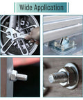 Must Have Pro Grade Stainless Steel Metric Hex Nuts Kit With 130 Pieces In 7 Sizes shown in various fastening applications.