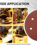 Wide application of Fresh 9 Inch Hook And Loop Drywall Sanding Discs With Hole Design 40 120 And 180 Grit Mixed Bag For Pro Aluminum Oxide Sander Paper.