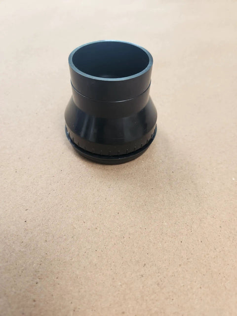 2.7 Inch Sonora Louver Threaded Vent With 2 Inch Hose Adapter For Direct Fitment And Easy Install, Drop-In Ready, OEM-Grade Materials, Heavy-Duty Performance, Durable Construction For Reliable Airflow black threaded vent