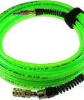 Flexeel Max Reinforced Polyurethane Air Hose Built For Tough Contractor Jobs Indoors Or Outdoors One Quarter Inch Inner Diameter One Hundred