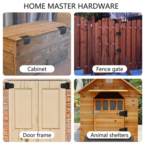 Applications of Self Closing Spring Gate Hinge Three And One Half Inch Heavy Duty Automatic T Hinge Steel Black Finish