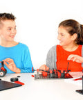 Mechanic And Static 2 Building Kit With 500 Pieces For 30 Models Delivers Hands On Gear Systems And Stable Structures Requires 9V Battery Not Included Or Accu Set 57487, children building plastic STEM models