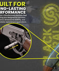 Black Steel Mounting Pins Set For Remington LT-20 LT-20 Special 742 760 7400 870 LWT Small Frame Models Replacement Hardware Two Pack With Rugged Build And Easy Install For Reliable Fit, close-up installed in receiver