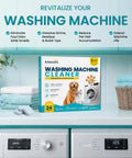 Pet Parent Pro Enzyme Washing Machine Cleaner Tablets box on laundry shelf