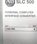 1747 Pic Series A Plc Converter Module Offering Killer Performance For Your Industrial Automation And Programming Needs Available In New Surplus Factory Sealed Or Remanufactured Like New Condition. label close-up