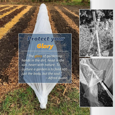 Six Pack Fiberglass Garden Hoops For 2 To 4 Foot Wide Raised Beds, 6.56 Feet Long, Super Bendable And Weatherproof Grow Tunnel Frame, Plant Row Cover Support, Wind Resistant, Rust Proof, No Assembly Required