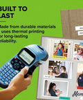 Portable Handheld Labeler With Thermal Printing Tech for snappy custom tags, showcasing durability and quick labeling.