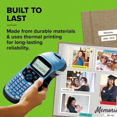 Portable Handheld Labeler With Thermal Printing Tech for snappy custom tags, showcasing durability and quick labeling.