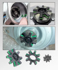 Close-up of Heavy Duty Steering Wheel Repair Kit For Electric Power Steering Motor Shaft Rubber Damper OEM 4525428040 4525328130 components.