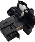 Door Latch Lock Switch Replacement For Washing Machines WH44X10288, black plastic component, 120V, fit GE Kenmore Sears washers.