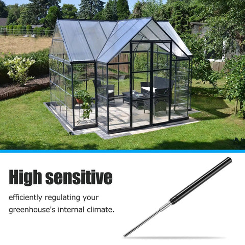 Temperature Activated Automatic Greenhouse Window Opener With Solar Hydraulic Cylinder Opens Up To 18 Inches For Greenhouses Sheds And Cold Frames, Delivers Smart Ventilation And Supports Up To 20 Lbs