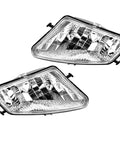 Headlight Housing Replacement For Polaris Sportsman 500 2005-2010 Front Left And Right Lamp Lens Bezels Covers 2 Pack