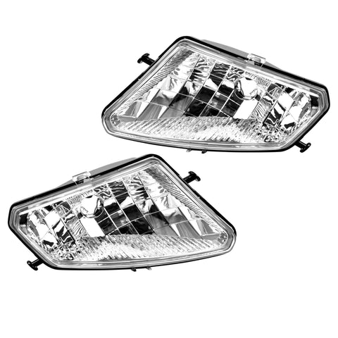 Headlight Housing Replacement For Polaris Sportsman 500 2005-2010 Front Left And Right Lamp Lens Bezels Covers 2 Pack