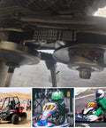 30 Series Go Kart Drive Belt Replaces 5959 and 203589 for Torque Converter Kits shown in various go-kart models