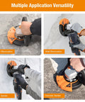 5 Inch Concrete Surfacing Grinder With 1500W Motor 7 Adjustable Speed Angle Grinder Kit Diamond Disc in various applications