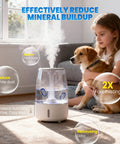 Easy Drop In Demineralization Cartridge For Ultrasonic Humidifiers Pack Of 12 Stops Hard Water Build Up And White Dust Purifies Water