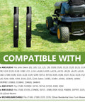 Beefy High Lift Lawn Mower Blade For 42 Inch Deck Fits D105 D110 LT160 LA135 Z225 And More Heavy Duty Replacement on grass