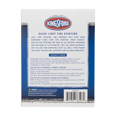 Box of Quick Light Fire Starter Rolls With All Natural Hardwood And Paraffin No Lighter Fluid Needed Easy Lighting For 32 Count