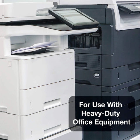Office printers for use with 6 Ft 3-Outlet Heavy Duty Flat Plug Extension Cord 14-3 SJT White Grounded Ideal For Home Office