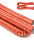 3 Inch By 10 Foot Silicone Air Duct Hose Ultra Flexible High Temp Ducting For Dryer Or HVAC Red Color Durable Air Intake Exhaust Hose