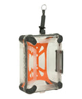 Large Watertight Case For Outdoor Gear Clear Polycarbonate Box With Single Latch Seal IPX6 Weatherproof hanging by strap