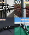 Heavy Duty Metal Zip Ties Kit With Cable Tie Gun, 100 Pack, used on pipes, fences, hose, UV resistant black stainless steel