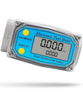 Turbine Flow Meter 1 Inch And Three Quarter Inch Digital Liquid Flowmeter For Water Diesel Kerosene Gasoline With 2 NPT Adapters
