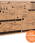 Assembly instructions for Grease Tray With Catch Pan For 24 To 30 Inch Gas Grills Universal Drip Pan Replacement package