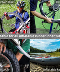 Tire Repair Kit For Bikes And Motorized Rides With Glueless Patches And Vulcanizing Patches Metal Rasp Levers Sandpaper And A Portable Storage Box Inner Tube Fix For Motorcycle BMX And Mountain Biking On The Go suitable for all inflatable rubber inner tubes