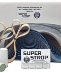 Pro Grade 1X30 Sanding and Sharpening Belt Kit with 2 Super Strop Leather Belts and 40 Silicon Carbide Belts for knife sharpening