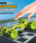 Gesture control RC stunt car with 4WD and hand wave sensor