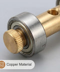 Close-up of Pro Grade Watch Screwdriver Sharpening Set With 3000 Grit Copper Stone showing copper material detail.