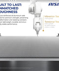 Premium Aftermarket Radiator For Complete Engine Cooling System Heavy Duty Replacement Part Built Tough With Straight Swap Installation and Dependable Daily Running Performance, showing aluminum construction and testing robot.