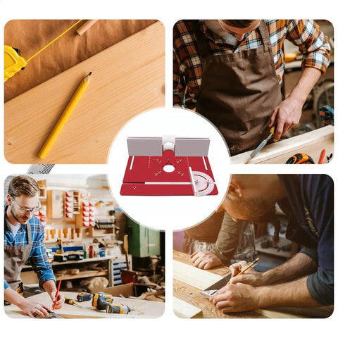 Precision Router Table Insert Slide Like Butter With Dead On Accurate Metric Measurements And Smooth Sliding Action, installed in a workshop.