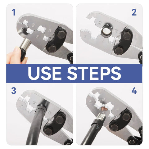 Step-by-step guide using Premium Wire Ferrules Set 500 Pieces 250 Pairs Copper Barrel Pin Terminals Red And Black Nylon Insulated Ferrules