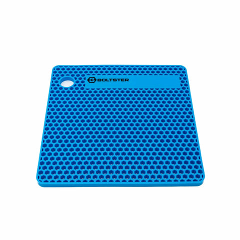 Original Blue Fastener Organizer Tray Pro Grade For Mechanics And DIYers Silicone Bolt And Screw Tray Heat and Chemical Resistant