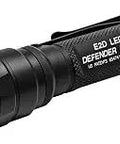 Defender Ultra Dual Output LED Flashlight with Tailcap Click Switch in black, 1000 lumen high, 5 lumen low, tactical portable beam