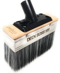 Deck Boss Mini 6 Inch Deck Stain Brush Applicator for water based and oil based coatings on wood concrete fences and siding