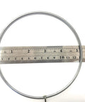 Built Tough Heavy Duty Reusable Cylinder Tank Status Tags with a five inch steel neck ring and metal clip for large gas tanks