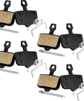 4 Pairs Resin Disc Brake Pads For Mountain Bikes With Dope Stopping Power Compatible With Elixir 1 3 5 7 9 R And Sram XO XX X7 X9 XXWC DB1 DB3 DB5 Low Noise Quick Break In Smooth Modulation Durable Replacement Pads