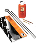 All In One Air Pistol And Air Rifle Maintenance Kit with guide, lubricating oil, steel rods, and brush for BB and pellet guns.